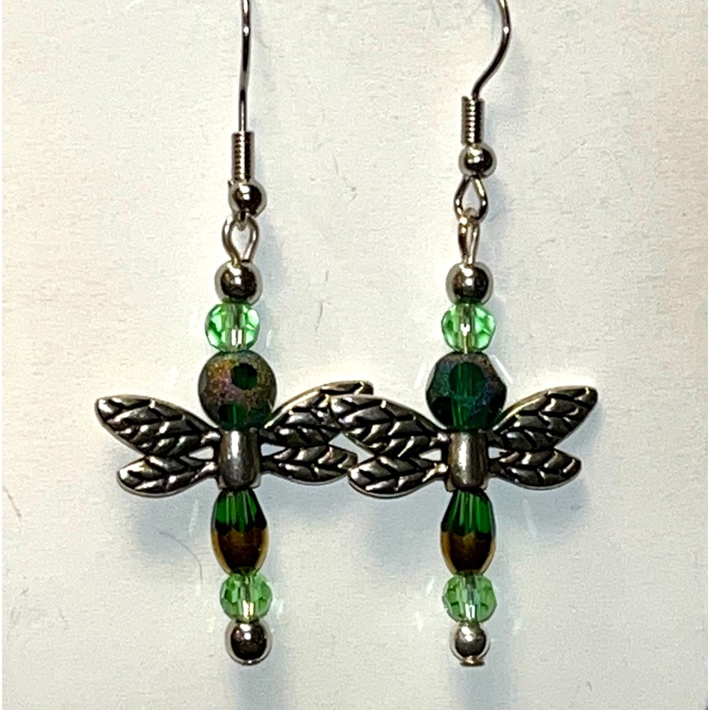 Dragonfly earrings